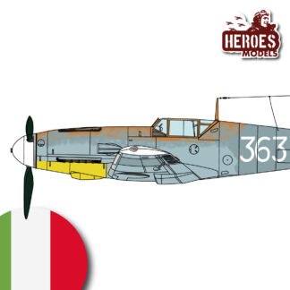 1/144 BF109 F4 | 363° Squadriglia 150° GCT | ONE SHOT DECAL