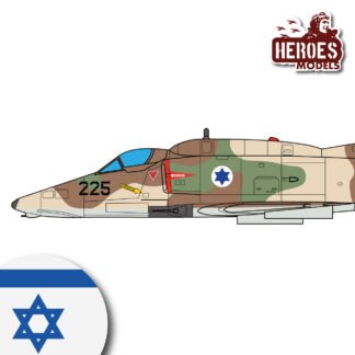 1/144 A-4F Skyhawk | Israeli Air Force | ONE SHOT DECAL