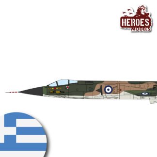 1/144 F-104G | Hellenic Air Force  | ONE SHOT DECAL