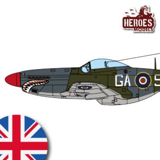 1/144 P-51D | 112 Squadron RAF | ONE SHOT DECAL
