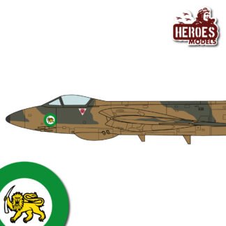 1/144 Hunter FGA.9 | Rhodesian Air Force | ONE SHOT DECAL
