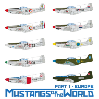 1/144 | Mustang of the World - PART 1 | DECALS