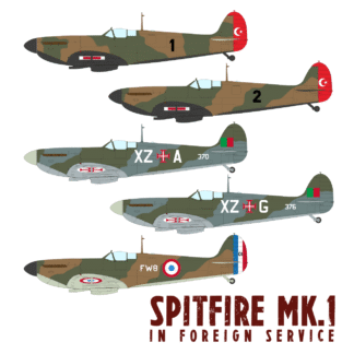 1/144 | Spitfire MK.1 in Foreign Service | DECALS