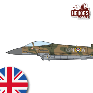 1/144 Eurofighter Typhoon FGR.4 | 29 Sqn. RAF | ONE SHOT DECAL